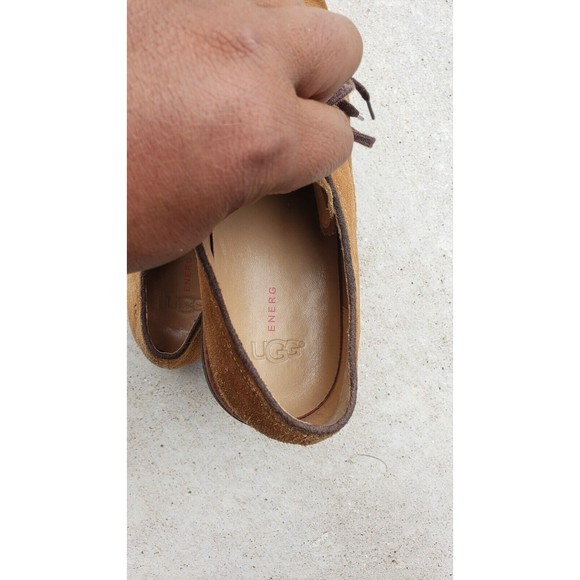 UGG JOVIN MEN DREES SHOES SUEDE CHESTNUT US 10 /UK 9 /EU 43 main image 4